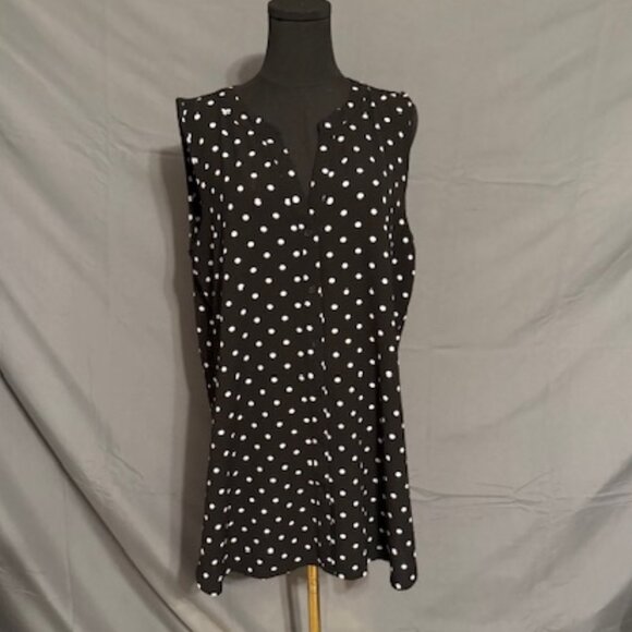 SPENSE Polka Dot Blouse Size XL - Picture 1 of 3
